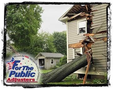 Wind damage insurance claims help. Increase your wind damage claims by as much as 1500% and/or by an average of 800%.