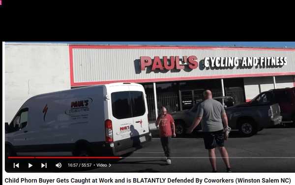 Screenshot of the video Paul's shop is featured in. A MUST see!