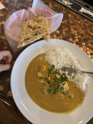 Paneer Korma Curry is DELICIOUS!!!!