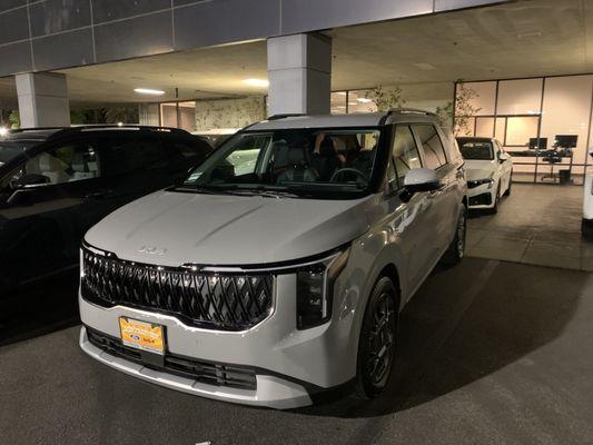 Family car ready to go!