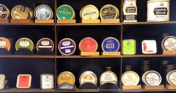 Browse our wide array of rare tinned tobaccos.