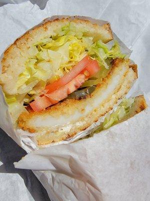 Calamari sandwich (no onion)