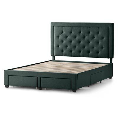 Spruce Designer Platform Upholstered bed