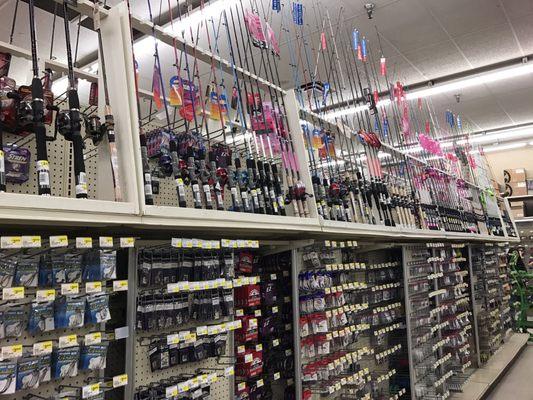 Fishing rods and reels