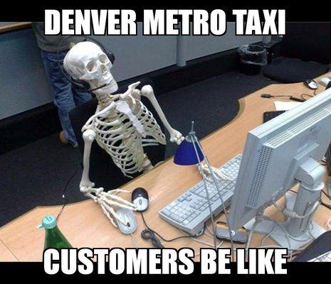 More of my displeasure at metro taxi of Denver