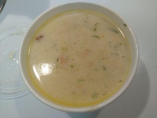 New England Clam Chowder...so good & creamy.