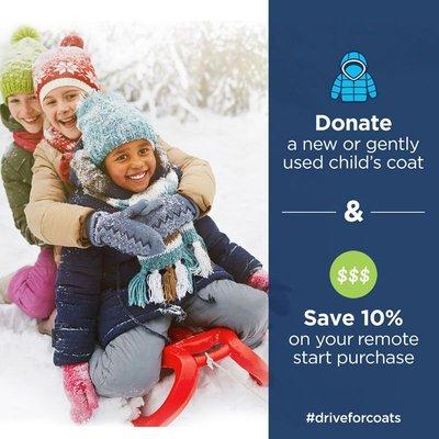 Drive for Coats has Begun!!