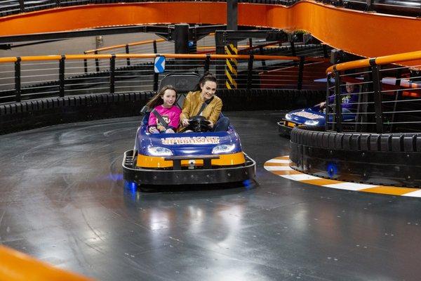 Our Go-Kart tracks are the perfect example of why we're the ultimate indoor adventure park.