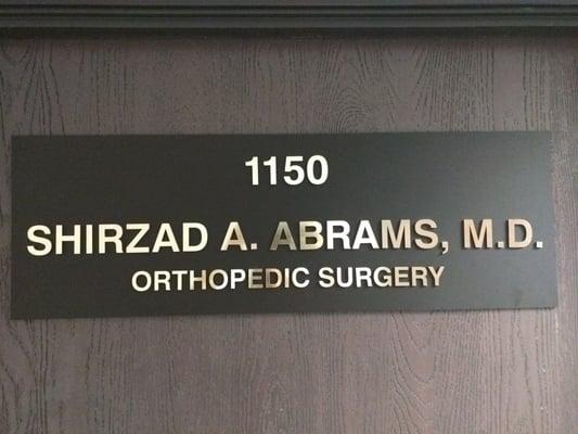 1150 remember. Greatest Dr. Shirzad Abrams.