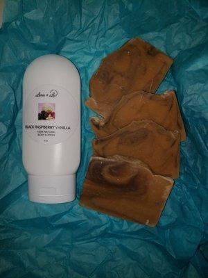 Yummy lotion and soap ends