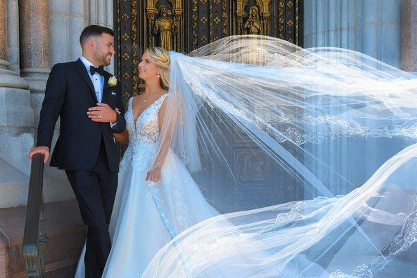 Newark Cathedral wedding