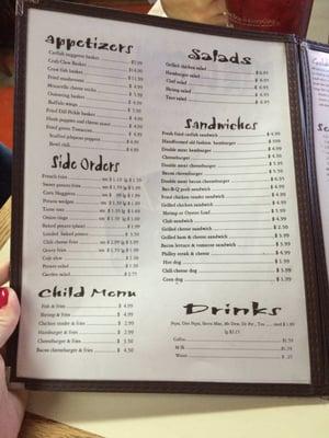 Great menu!