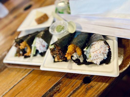 Hand Roll Trio