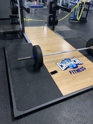 Deadlift platform