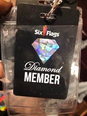 I'm Personally An Elite Member But We Purchased The Rest Of The Family Diamond. Consecutive Year Members