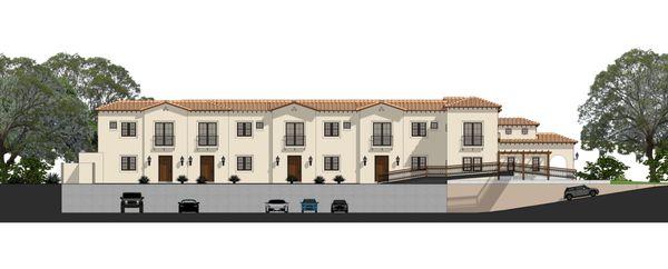 Structural design for 5 units building in Pasadena with subterranean parking