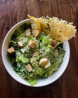 Caesar Salad with Grana Parmesan Crisp