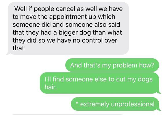 Text exchange with Woff Street Grooming #3