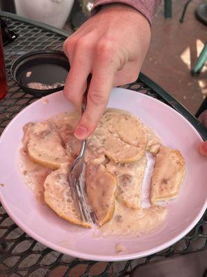 Biscuits and gravy