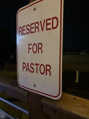 Seating for everyone except the Baptists!