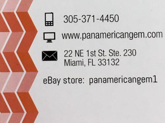 eBay store: panamericangem1