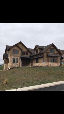 Custom Cedar install in Red Ledges Heber