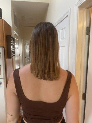 Uneven Women's Haircut