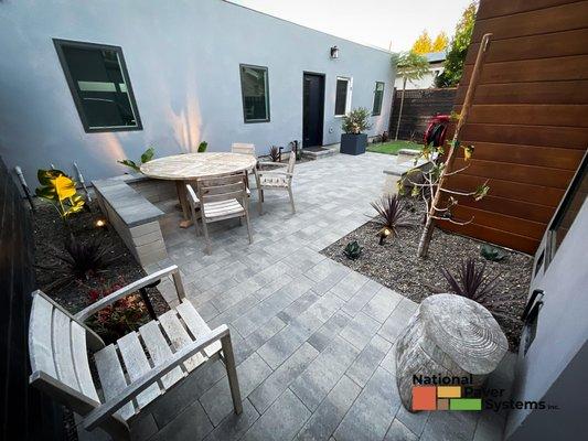 Backyard small space transformation