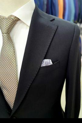 3pc slim and classic fit  black suit