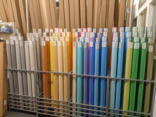 A wide variety of seamless paper colors to choose from in our store. Available in 4' & 9' rolls.  Shop online at dtcgrip.com