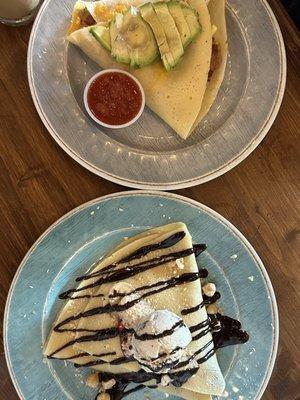 Bananella and ABC Crepe