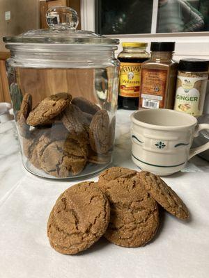 Ginger Snap Cookies