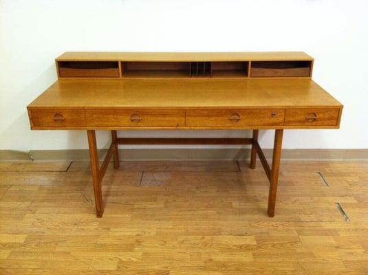 Teak Desk designed by Peter Lovic (Denmark).