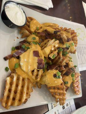 Loaded Waffle Fries