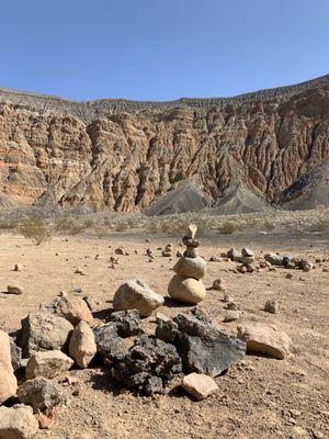 Some rock art we found at the bottom of the crater