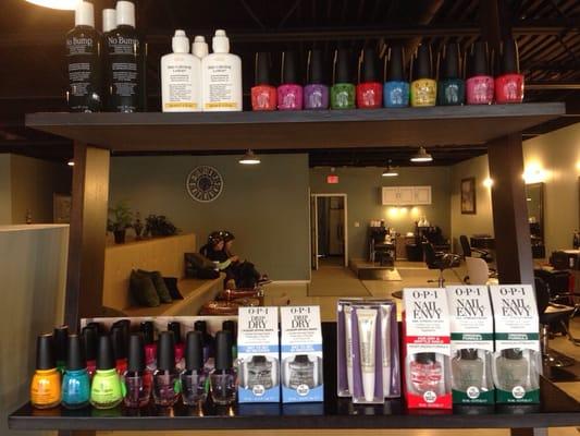 Opi prduct and other product are available on retail rack !