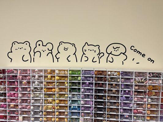 wall of charms