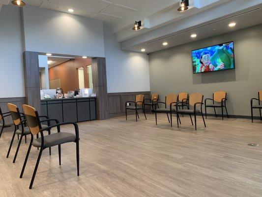 AFC Urgent Care waiting area