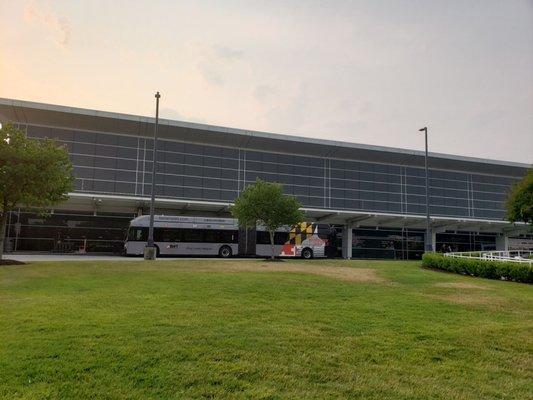 Facade for BWI Car Rental Facility