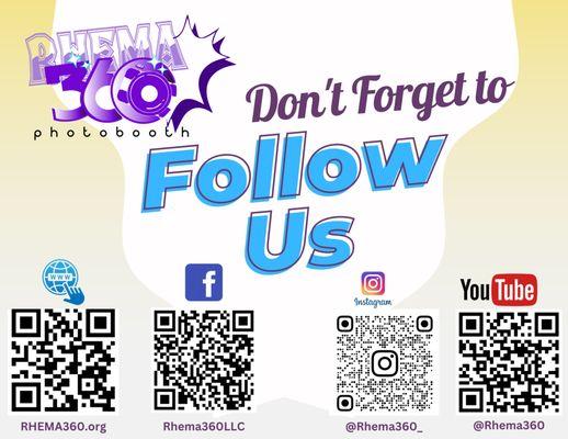 Follow Us on Social Media