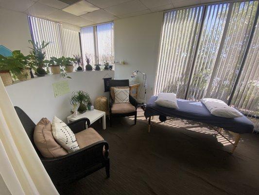 Acupuncture room