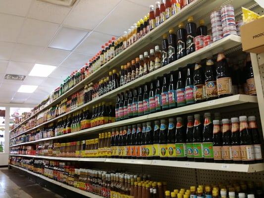 Sauce aisle