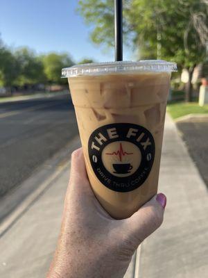 Iced Dirty Chai