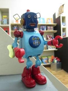 We have opened up the retail portion of our storefront. We sell great books, robot kits, & other robot related items!