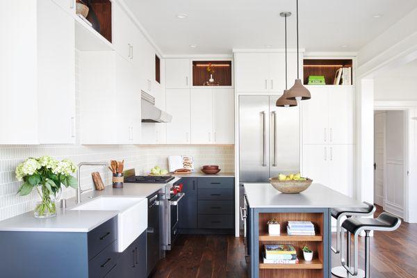 Two-toned modern Kitchen