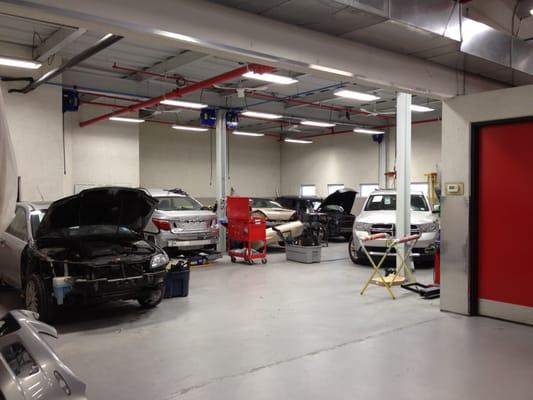 Our state of the art facility includes a dedicated disassembly area to blueprint and expedite your vehicles repair..