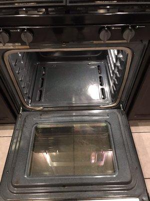 Oven cleaning