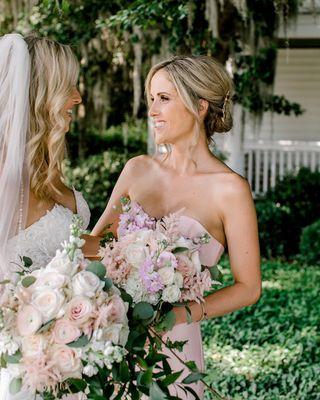 My maid of honors updo