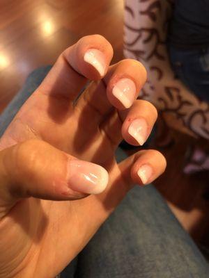 Made my nails look so beautiful !! And the people are so nice, my new favorite place