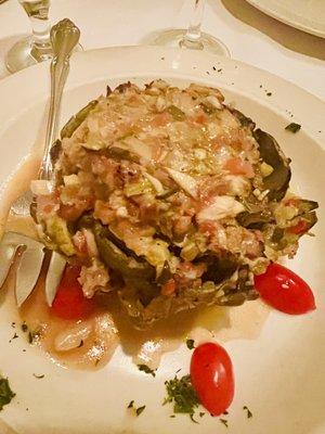 Stuffed Artichoke Special